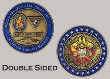 Mobile Security Detachment Two Five Vigilant Mariner Challenge Coin  J#46 picture
