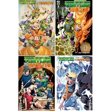 Teenage Mutant Ninja Turtles X Naruto: #1 2 3 4 [CVR A Set] 2024 picture