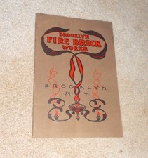 Early 1900s Brooklyn Fire Brick Works New York NY Tile Blocks Sales Catalog Book picture