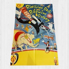 Rare Ringling Bros Barnum & Bailey Circus Show Poster 131st 2000 Large 38x24 picture