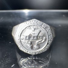 Balfour Vintage FHA Future Homemakers of America Sterling 925 Ring Size 7 3/4 picture