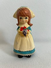 Vintage Napcoware Dutch Girl Figurine Dress Apron Bonnet picture