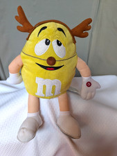 M&M 2011 Plush Yellow Christmas Reindeer -works picture