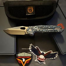 Vosteed Thunderbird - Trek Lock M390 Blade & Cloud Carbon Fiber Handle A0310 picture