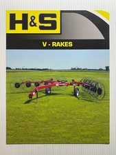 H&S - V Rakes Sales Brochure *Original Dated 2011* (AR / CR Models) picture