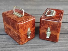 2 pcs Soviet Bakelite Box.USSR Bakelite Ammo Box Vintage Military USSR Bakelite picture