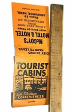 Rare Early Arapahoe Nebraska Advertising Matchbook Phone 19 Highway Hotel 1930s  picture
