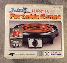 Vintage Broil King Hurry Hot Portable Range Hot Plate Model - HHRI Working picture
