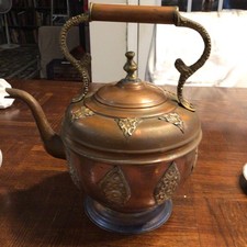 Probable Early 20th Century Moroccan Tea Kettle picture
