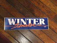 *RARE* Large WILLIAM WINTER FOR U.S. SENATOR-1984 Mississippi Politics picture
