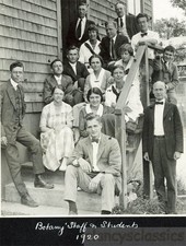 1920 William Randolph Taylor Botanist Woods Hole Marine Lab Science Class picture