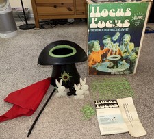 Vintage 1968 Transogram HOCUS POCUS Glow in the Dark Magic Game in Original Box picture
