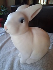Rare Vintage HEICO Egmont White Plastic RABBIT Bunny Night Light/Lamp picture