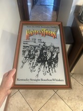 Vintage 1983 109th Derby Horse Race Kentucky Tavern Whiskey Mirror Bar Decor picture