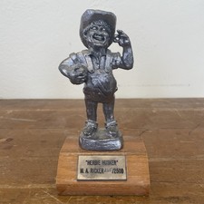 Michael Ricker Pewter Nebraska Football Cornhusker Herbie Husker Figurine /2500 picture