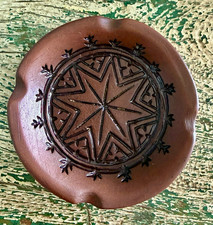 Vintage Mohawk Pottery Native Ashtray Geometric Pattern Excellent  picture