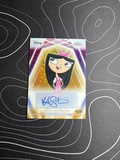 2026 Topps Chrome Disney Neon Etch Autograph Isabella 7/50 picture