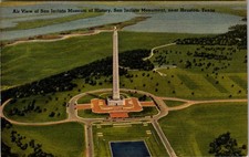 Air View San Jacinto Museum Of History 1945 Houston TX Vintage Postcard TP11-14 picture