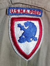 Rare WW2 Vintage West Point Military Academy Preparatory School Shirt Good Cond. picture