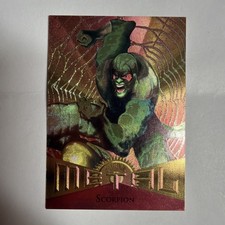 1995 Fleer Marvel Metal Scorpion #76 picture
