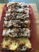 Homemade Cinnamon Apple Fritter Bread * organic ingredients * Fall Favorite picture
