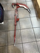 RWBY Ruby Rose Cosplay Prop Weapon Wood 53” Crescent Sniper Scythe Detachable picture