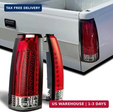 HECASA LED Tail Lights Compatible with 1988-2000 Silverado Suburban C/K | Compat picture