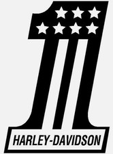 White Harley Davidson 1 Logo picture