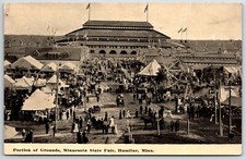Mammoth Live Stock Pavilion, Minnesota State Fair, Hamline, MN Postcard picture