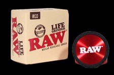 RAW LIFE GRINDER CLEAR VIEW RED picture
