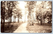 Park Rapids Minnesota MN Postcard RPPC Photo Albert's Bay Resort c1940's Vintage picture