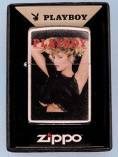 Playboy Magazine Cover Vintage June 1988 Zippo Lighter NEW In Box Rare Pinup picture