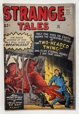 Strange Tales #95 Comic Book The Two-Headed Thing - Marvel Comics 1962 picture