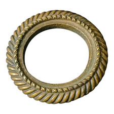 1900's Antique Vintage Handcrafted Brass Unique Shape Die or stamp for bangles picture