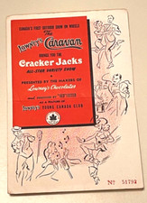 Rare Cracker Jack Lowney's Caravan All Star Variety Show Book picture