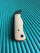 Fowler Fixed Blade Knife Custom, Hand Forged, contour, balanced,edge hone #1385 picture