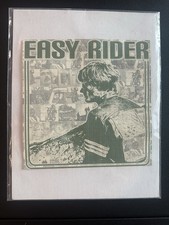 EASY RIDER Motorcycle MOVIE BLOTTER ART 60s easyrider biker Lomax Peter Fonda  picture