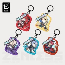 New ZZZ miHoYo Zenless Zone Zero Keychain Keyring Spook Shack Official Gift picture