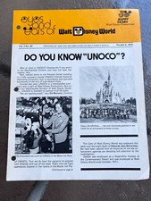 1973 Vintage Rare Disney original Document Eyes and Ears Publication. VOL.3 #40 picture