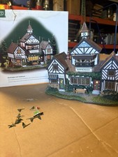 Dept 56 Burwickglen Golf Clubhouse COMPLETE and    long retired picture