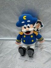 Vintage Quaker Oats Cap'n Captain Crunch Cereal Plush Stuffed Doll 1999 NWT picture