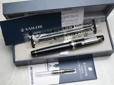 Sailor Professional Gear Gold with converter 21K B-nib 11-2036-620 & Converter picture