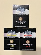 1995 Fleer Power Rangers Power Pop-Ups Lot of 3 #'s 1, 2 and 3 picture