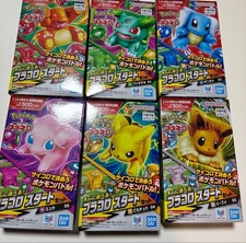 Pokemon Plakoro Starter Set 01-06 Complete Set Dice Battle Bandai Spirits New picture