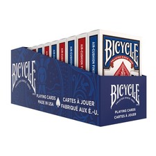 Bicycle Jumbo Index Poker Size Large Print Playing Cards 12 Pack RdBl picture