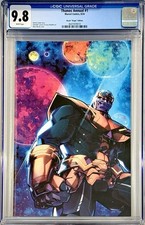 Thanos Annual #1 (2024) - CGC 9.8 Rose Besch 1:100 Incentive Virgin Variant HTF picture