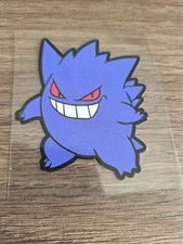 Pokémon Gengar High Quality Waterproof Raised UVDTF decal 3in picture