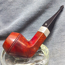 Peterson Sherlock Holmes Baker Street 🇮🇪 Tobacco Pipe Sterling Silver  1990s picture
