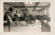 Music Store VICTOR PHONOGRAPHS VICTROLAS Jamestown NY RPPC Photo Postcard COPY picture