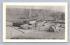 Grantville Vintage Maryland Postcard GRANTSVILLE Yoder Locker Plant Meats 1940s picture